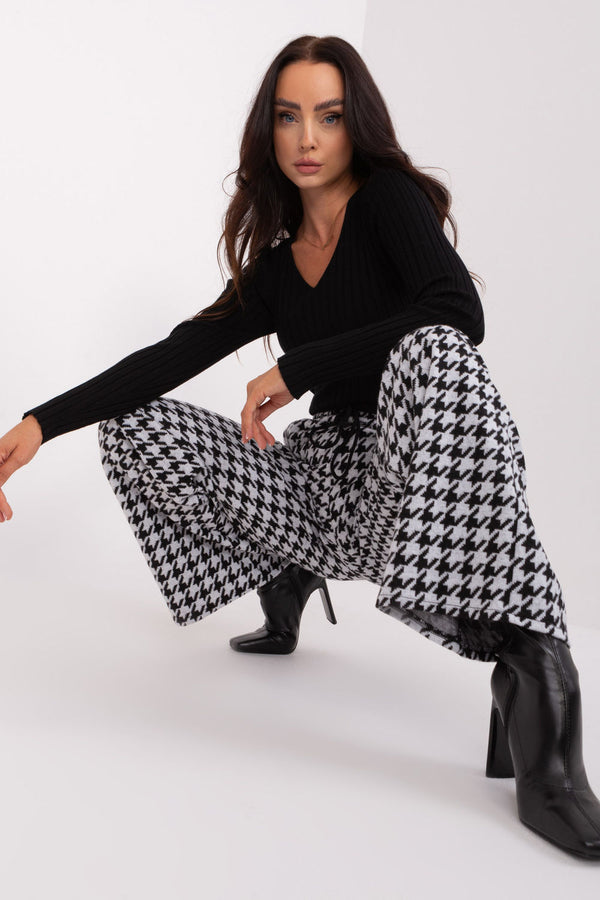 Chaussures à talons femme Lakerta Pantalon Pantalon — noir