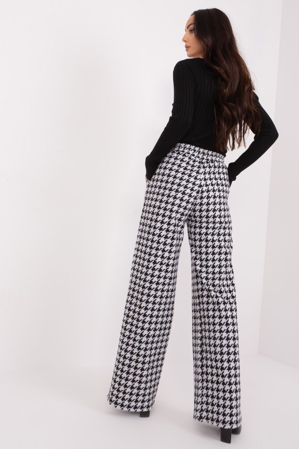 Chaussures à talons femme Lakerta Pantalon Pantalon — noir