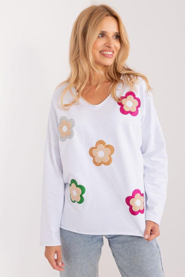 Blouse femme Italy Moda Chemisier Chemisier — blanc