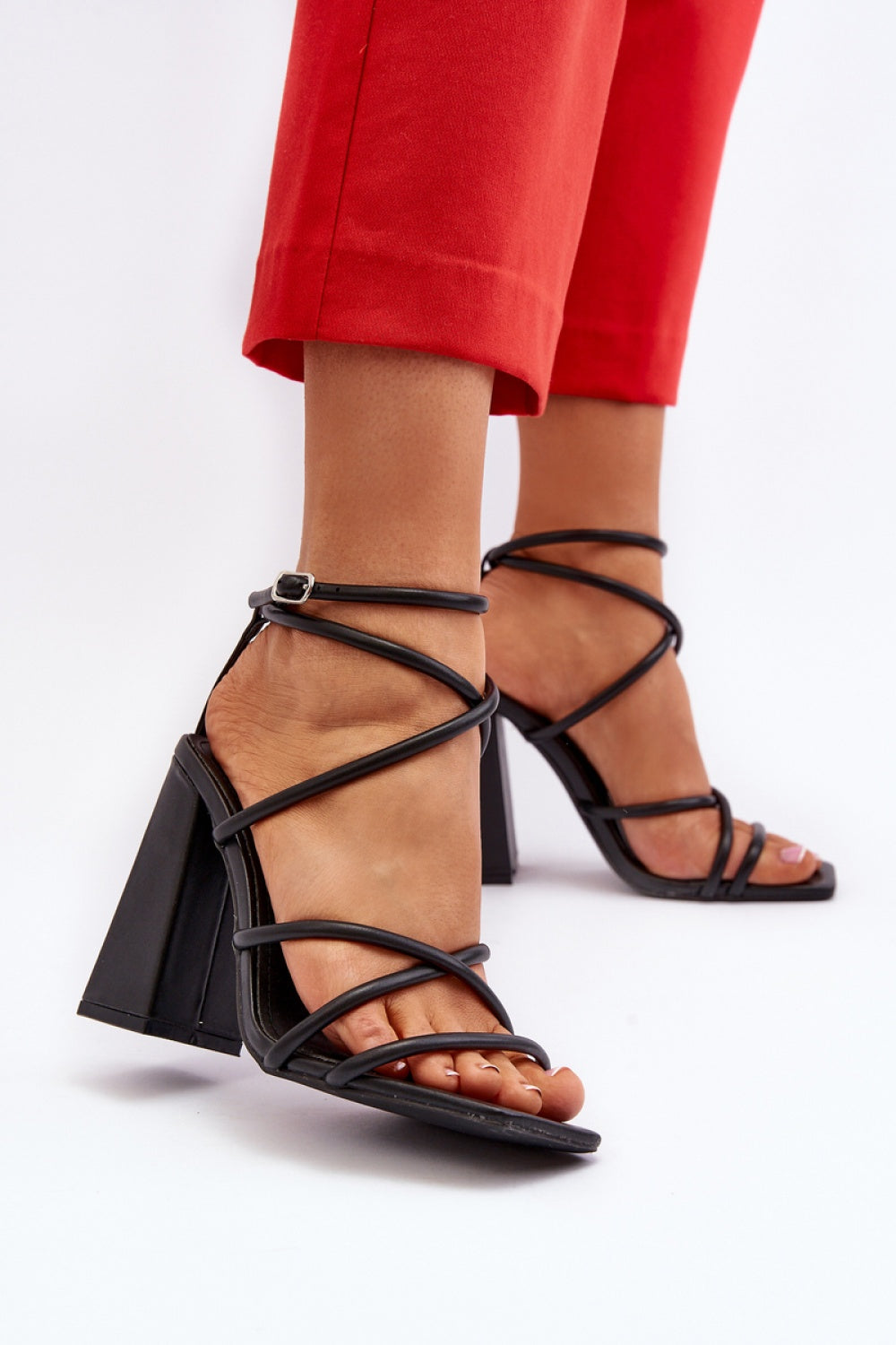 Sandales femme Step in style À Talons À — noir