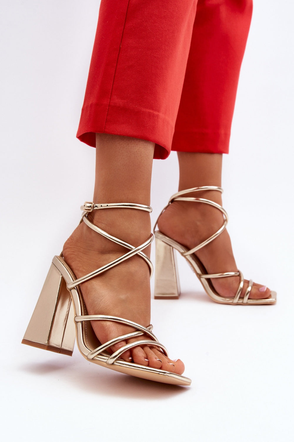 Sandales femme Step in style À Talons À — jaune