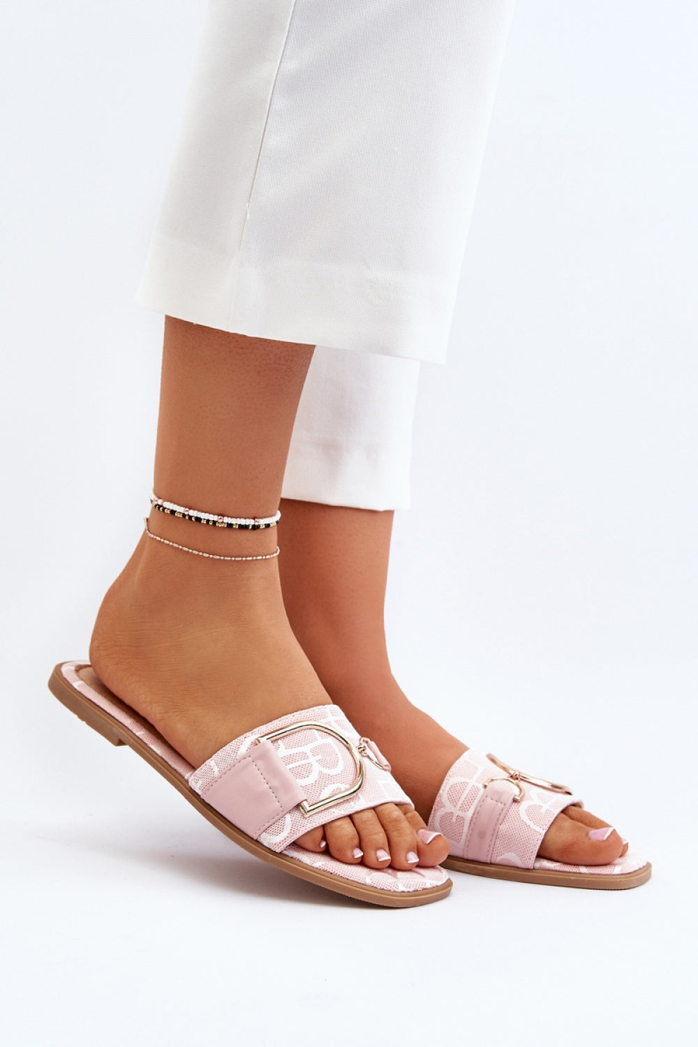 Sandales femme Step in style Clacquettes Clacquettes — rosé