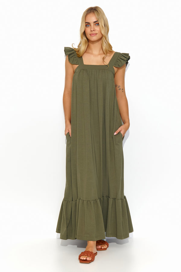 Robe femme Makadamia De Jour De — vert