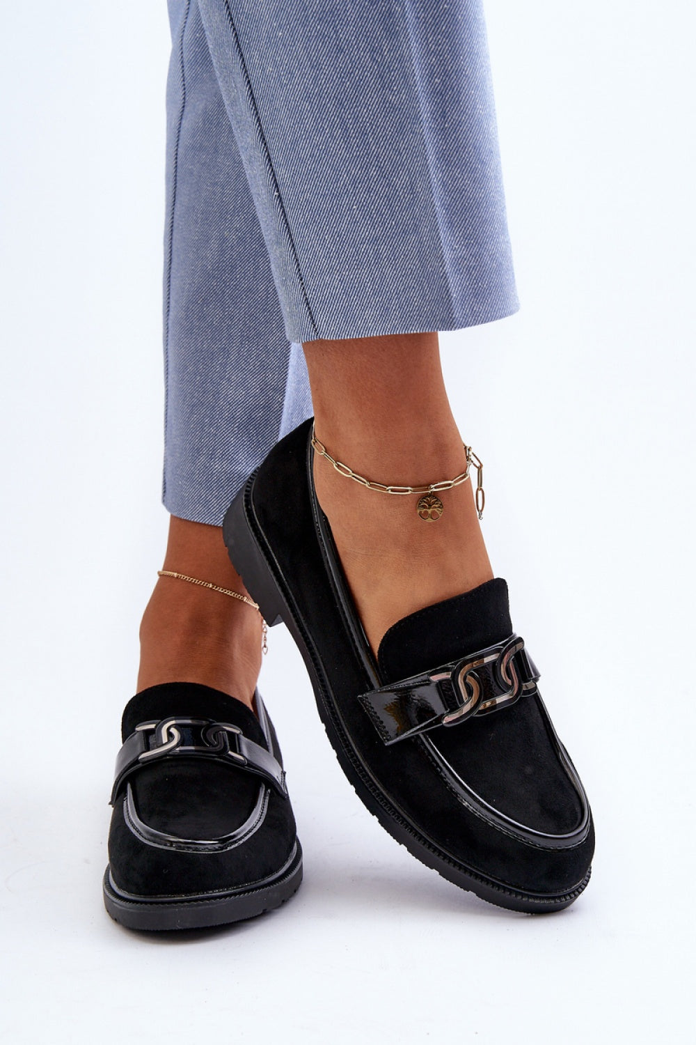 Moccasins femme Step in style — noir