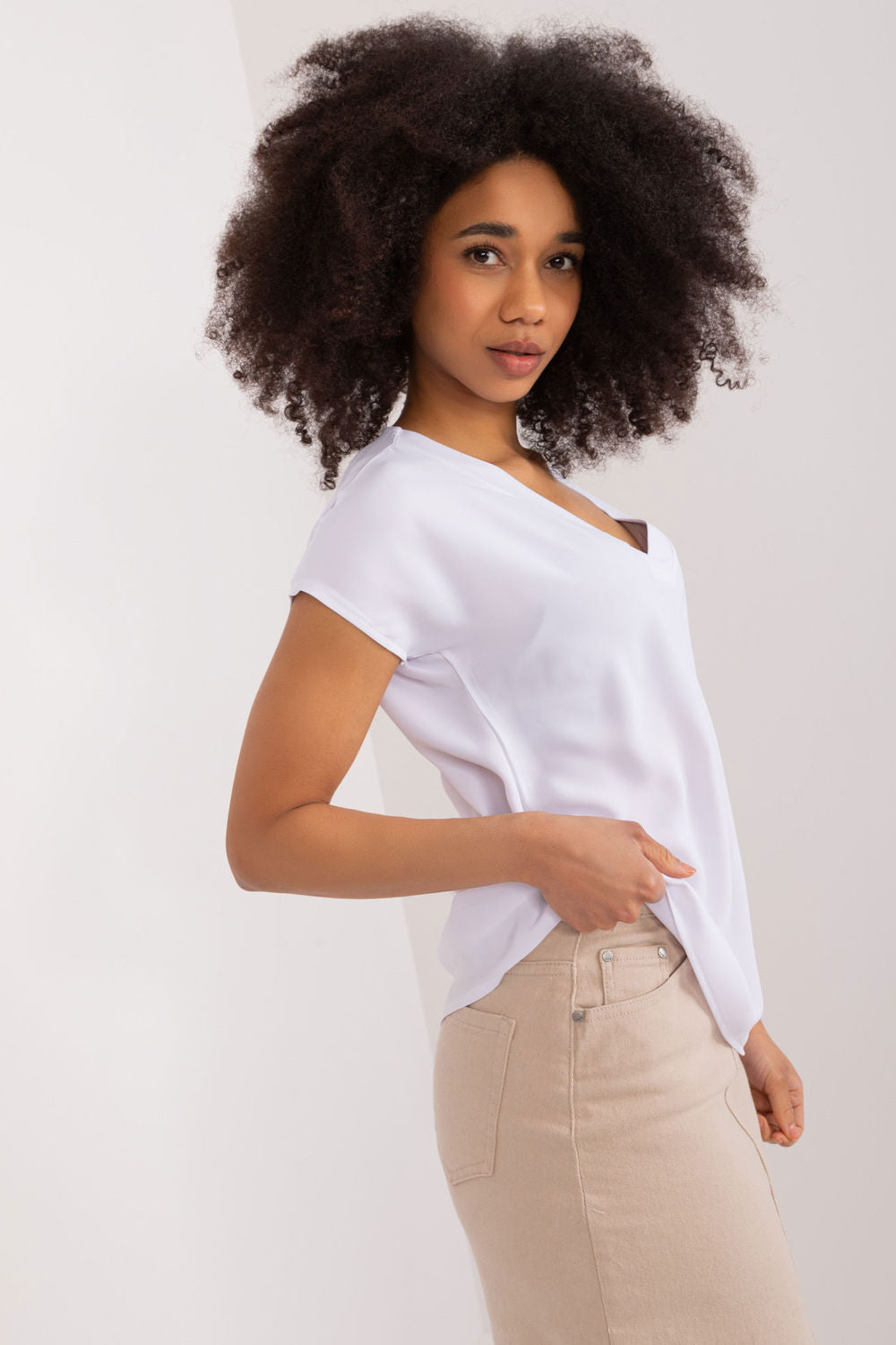 Blouse femme BFG Chemisier Chemisier — blanc