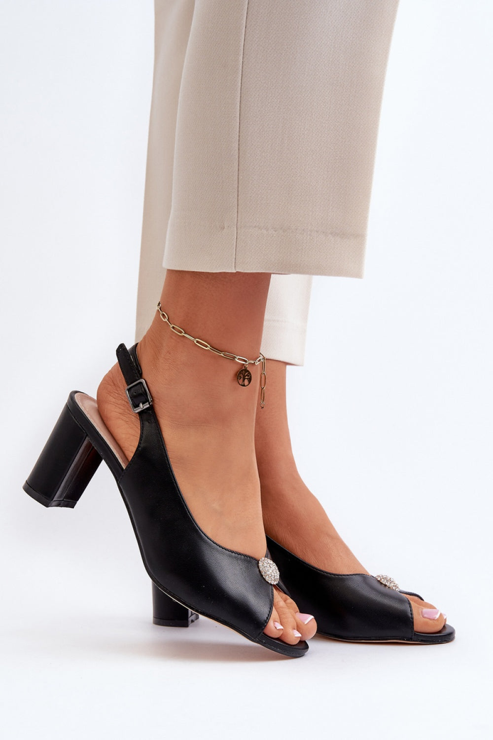 Sandales femme Step in style — noir