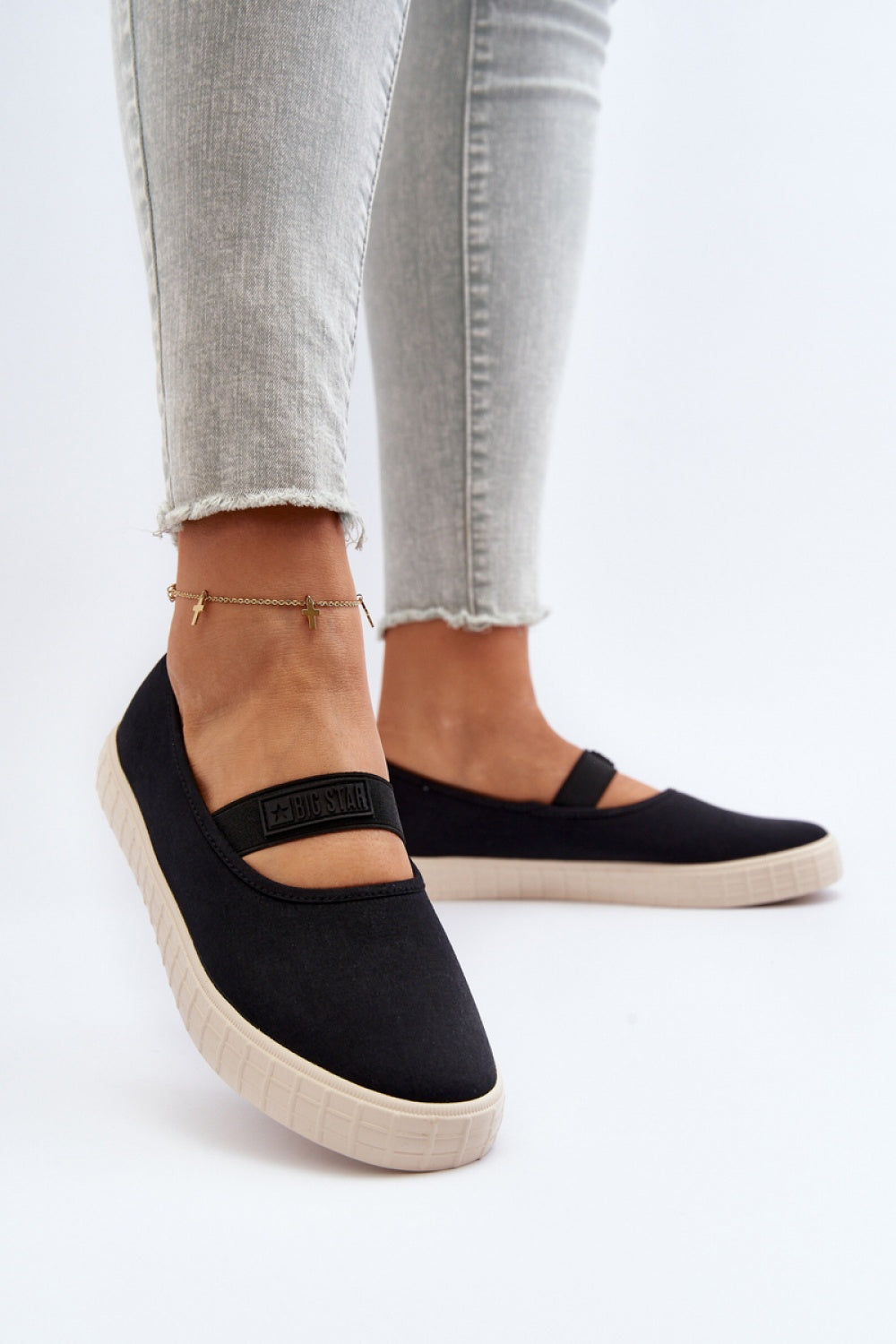 Baskets femme Step in style — noir