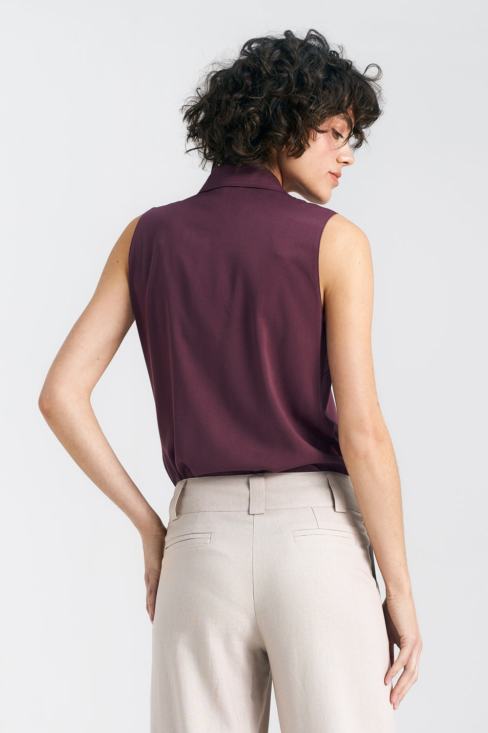 Blouse femme Nife Chemise Chemise — violet