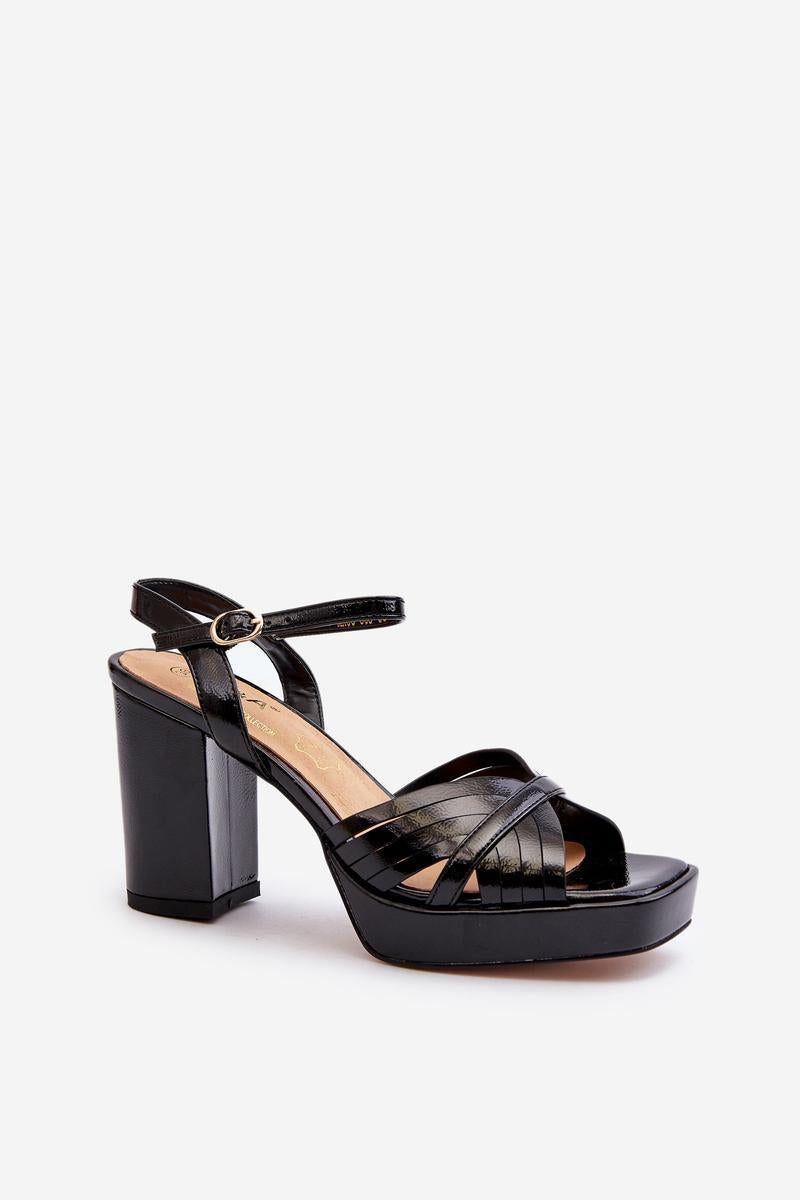 Sandales femme Step in style À Talons À — noir