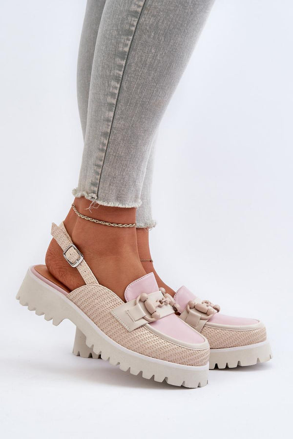 Sandales femme Step in style À Talons À — beige