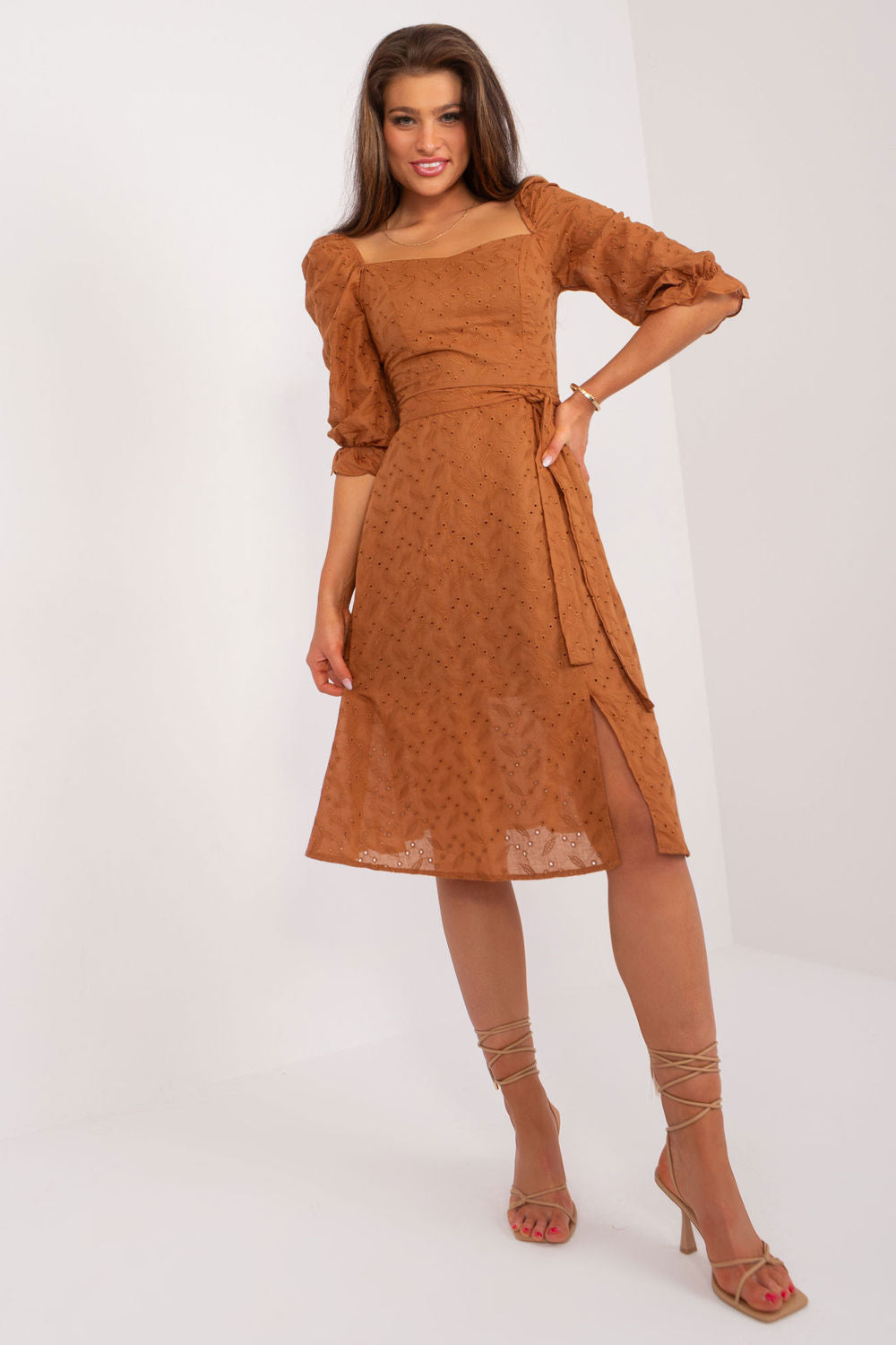 Robe femme Lakerta De Jour De — brun