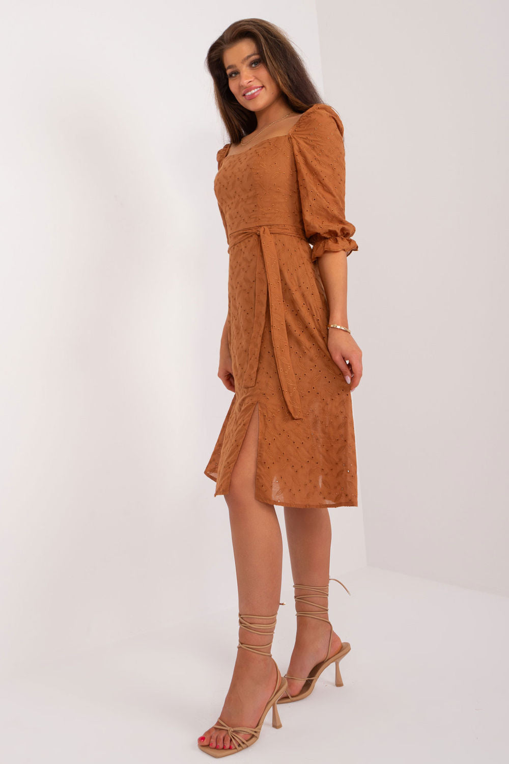 Robe femme Lakerta De Jour De — brun