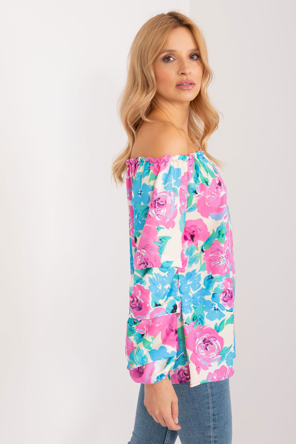 Blouse femme Rue Paris Chemisier Chemisier — bleu
