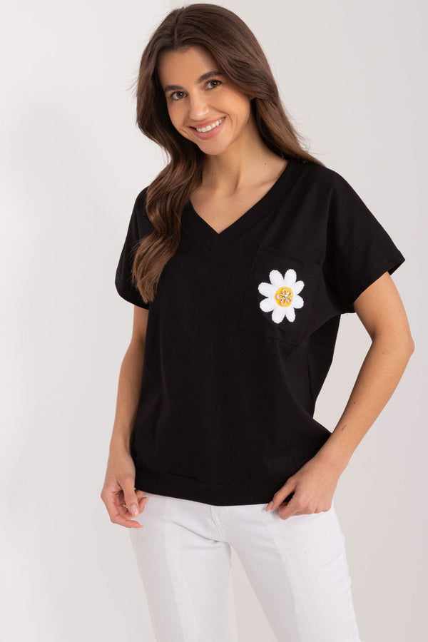 Blouse femme Rue Paris Chemisier Chemisier — noir