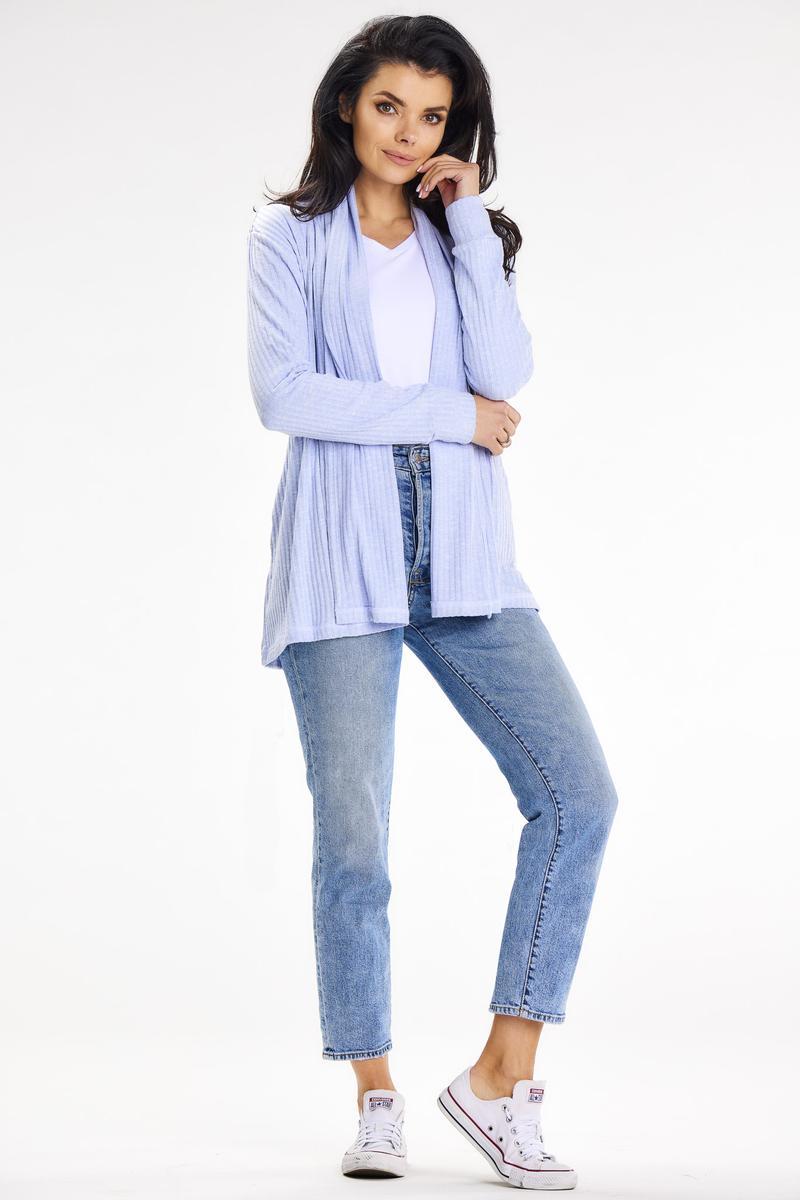Cardigan femme awama — bleu