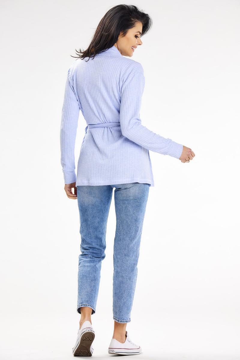 Cardigan femme awama — bleu