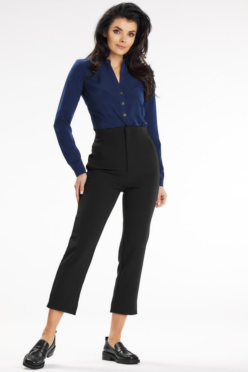 Blouse femme awama Chemisier Chemisier — bleu marine