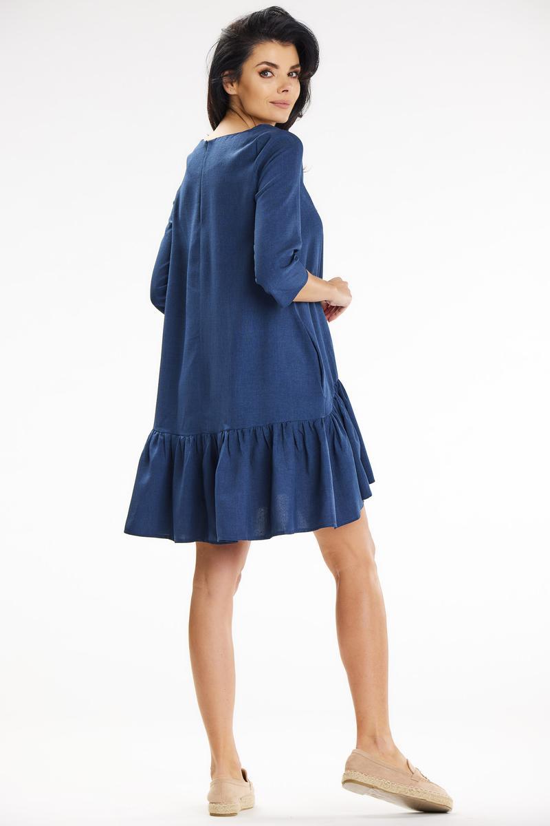 Robe femme awama De Jour De — bleu marine