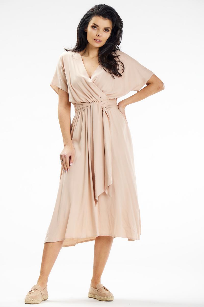 Robe femme awama De Jour De — beige