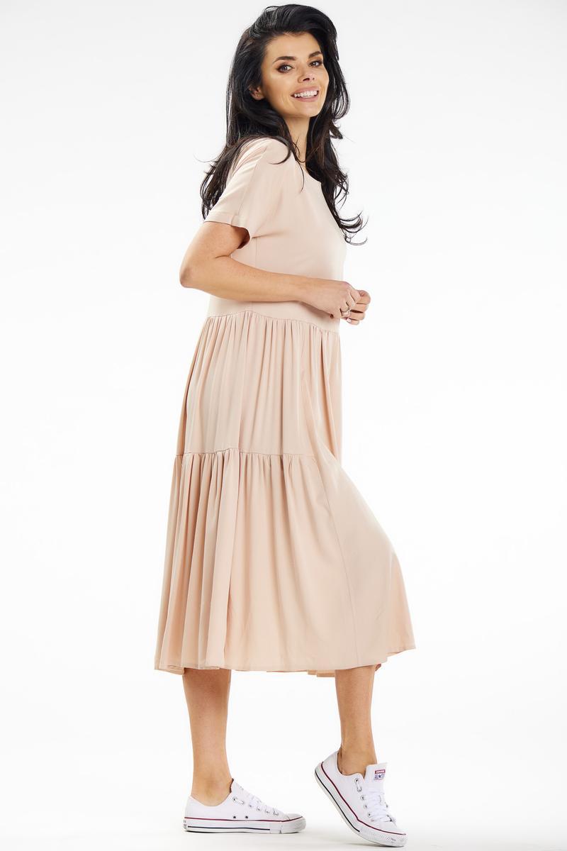 Robe femme awama De Jour De — beige