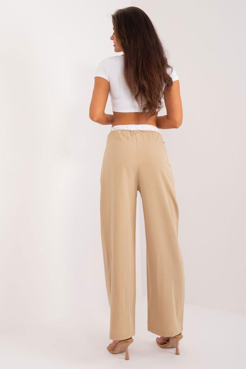 Chaussures à talons femme Italy Moda Pantalon Pantalon — brun