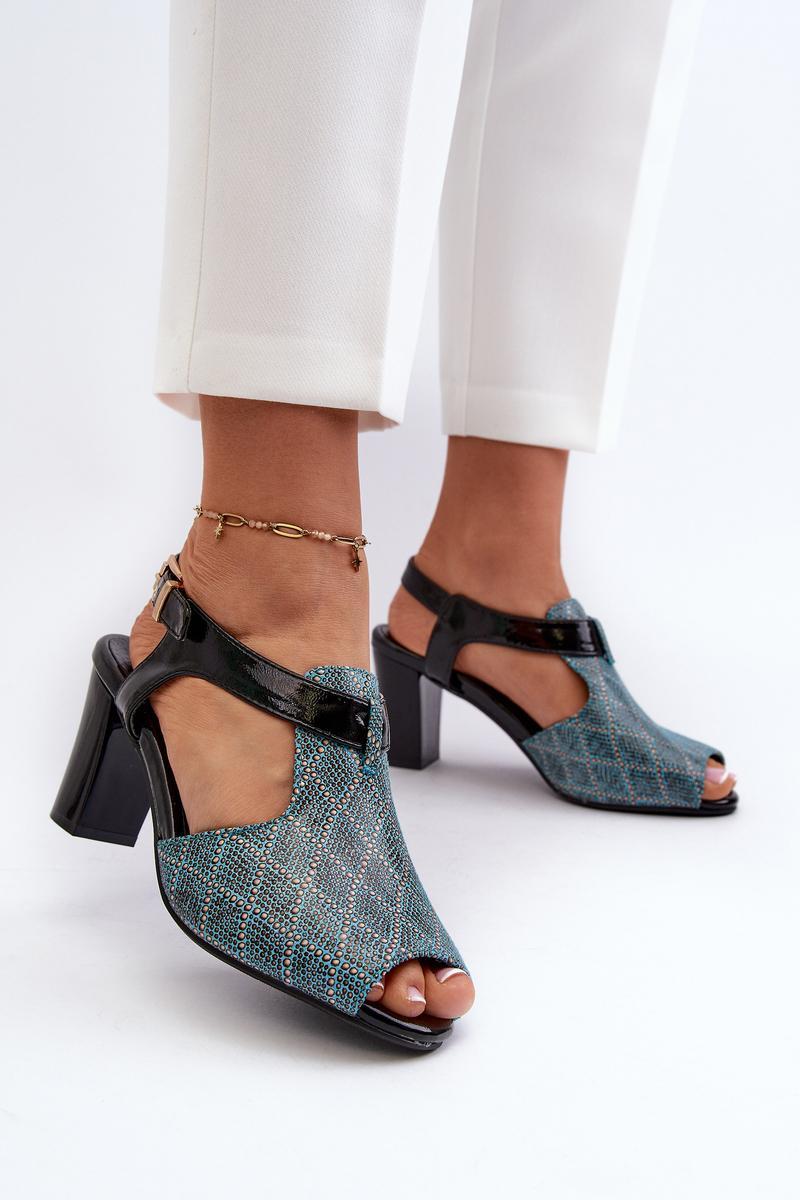 Sandales femme Step in style Clacquettes Clacquettes — bleu