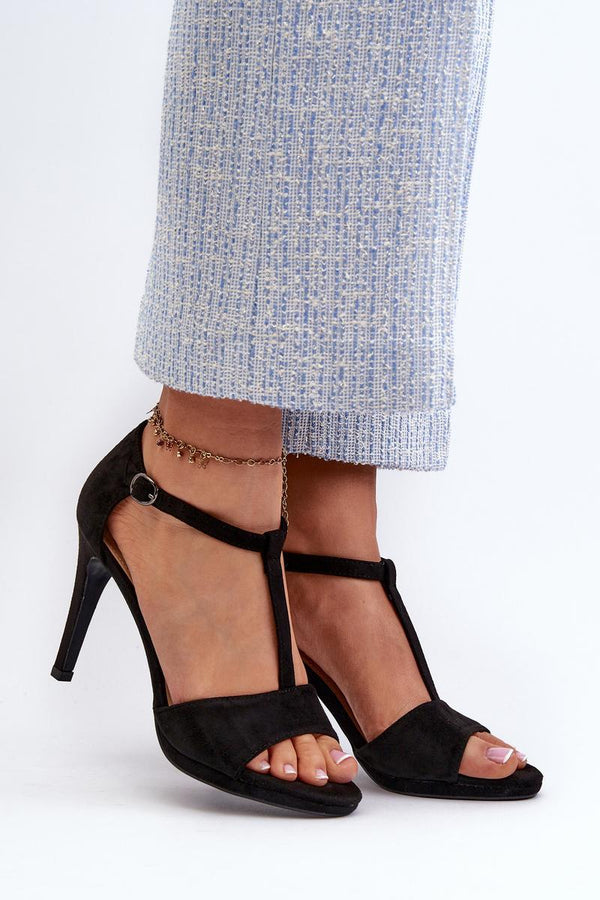 Sandales femme Step in style À Talons À — noir