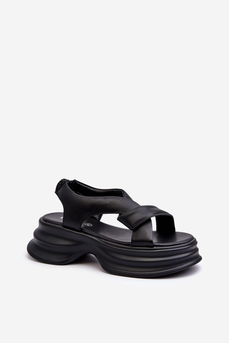 Sandales femme Step in style — noir
