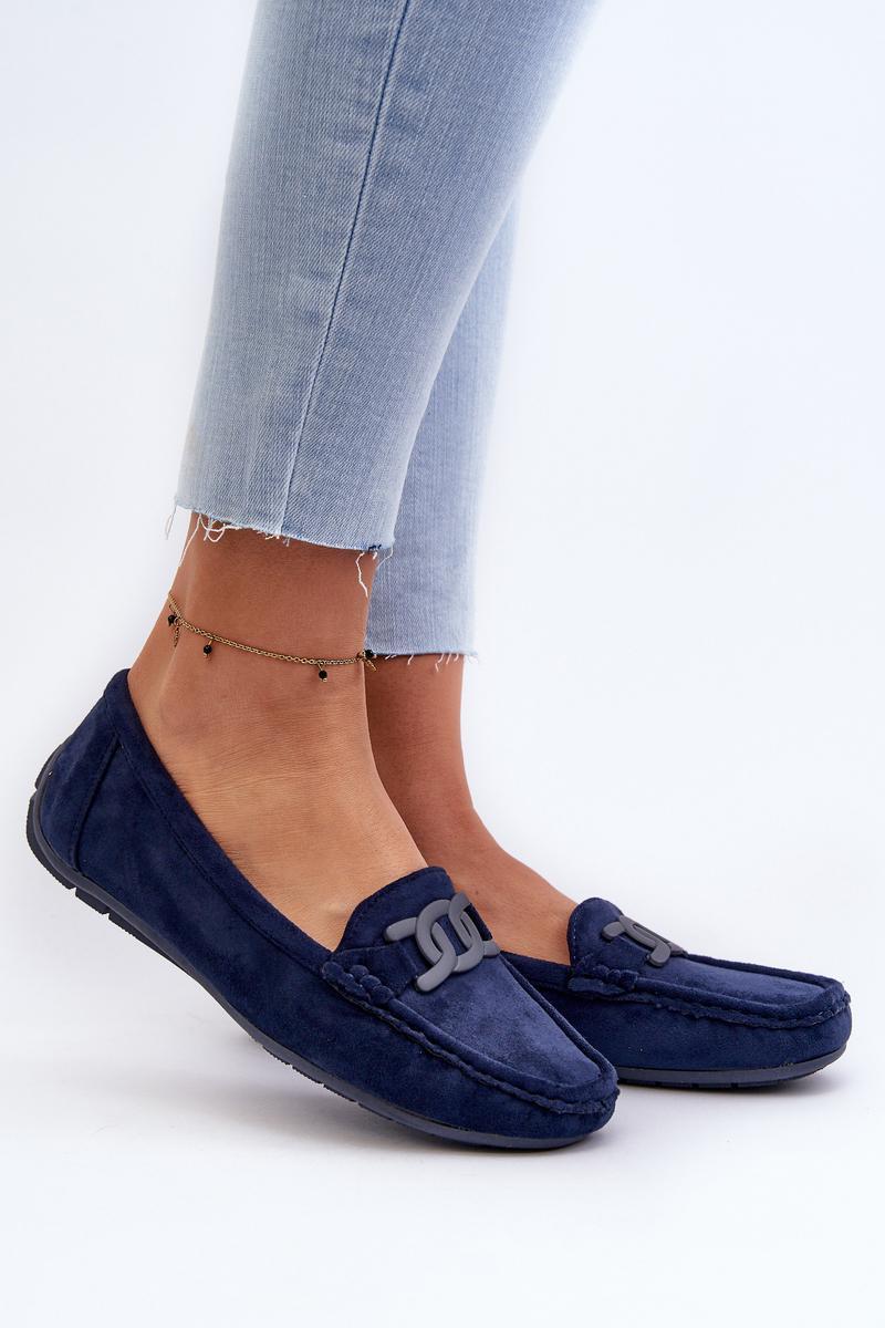Moccasins femme Step in style — bleu marine