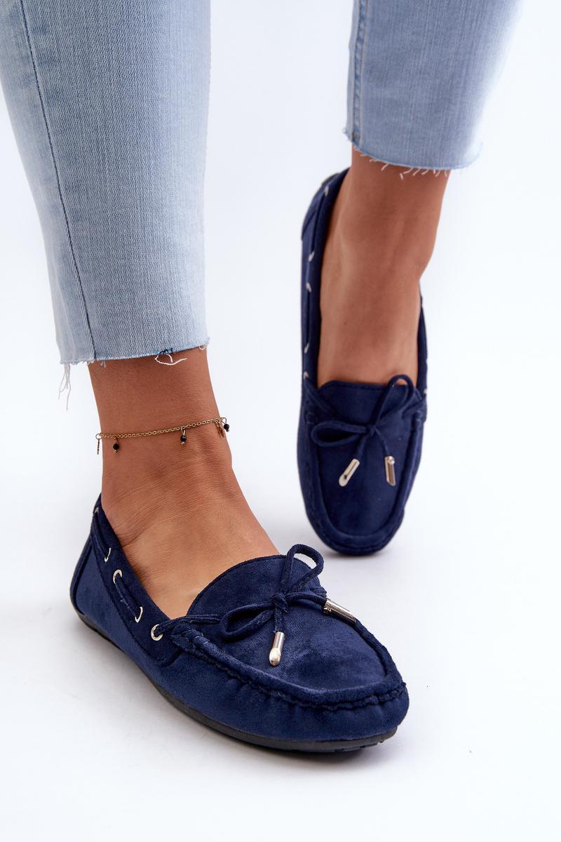 Moccasins femme Step in style — bleu marine