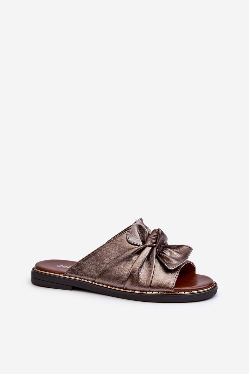Sandales femme Step in style Clacquettes Clacquettes — brun