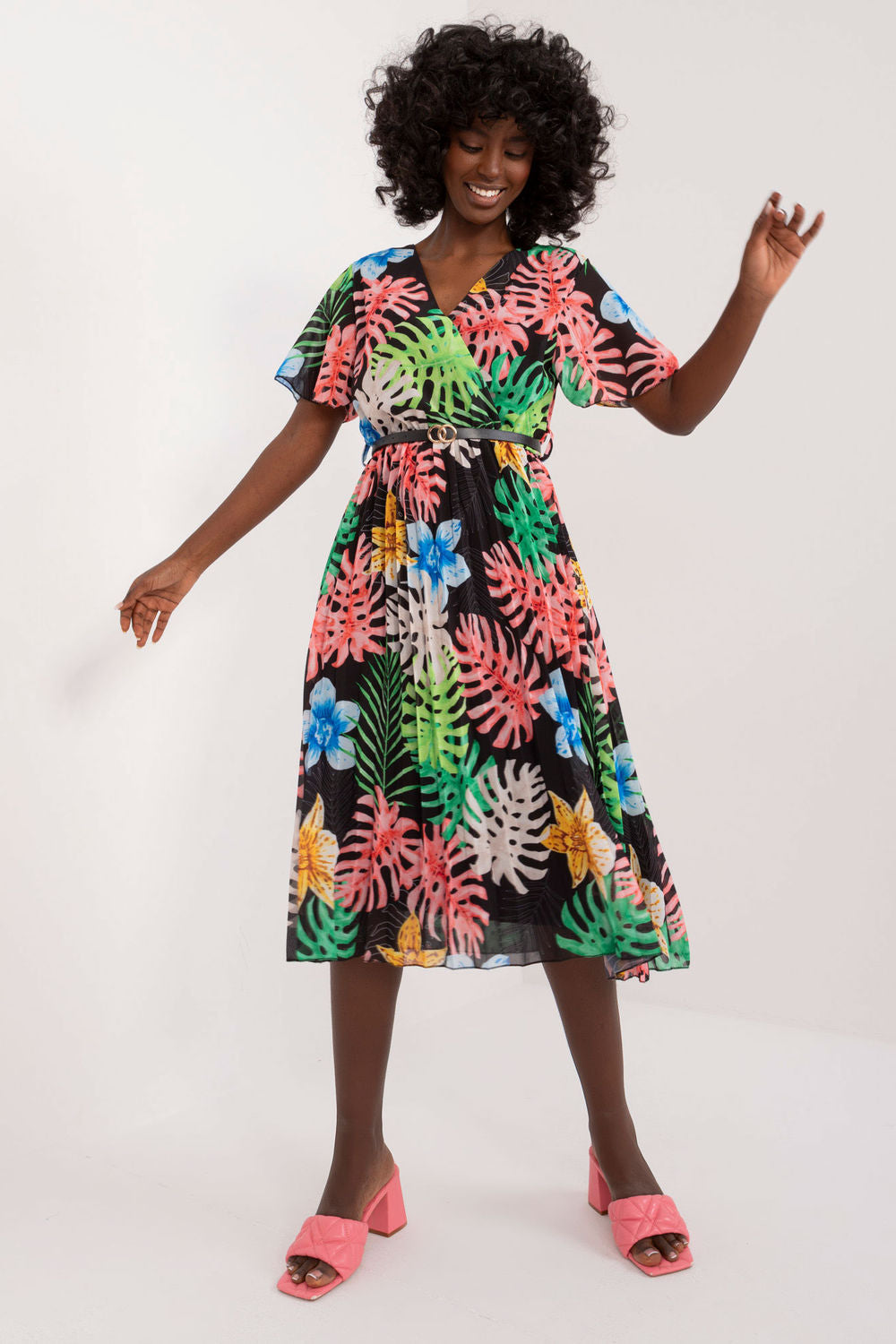 Robe femme Italy Moda De Jour De — noir