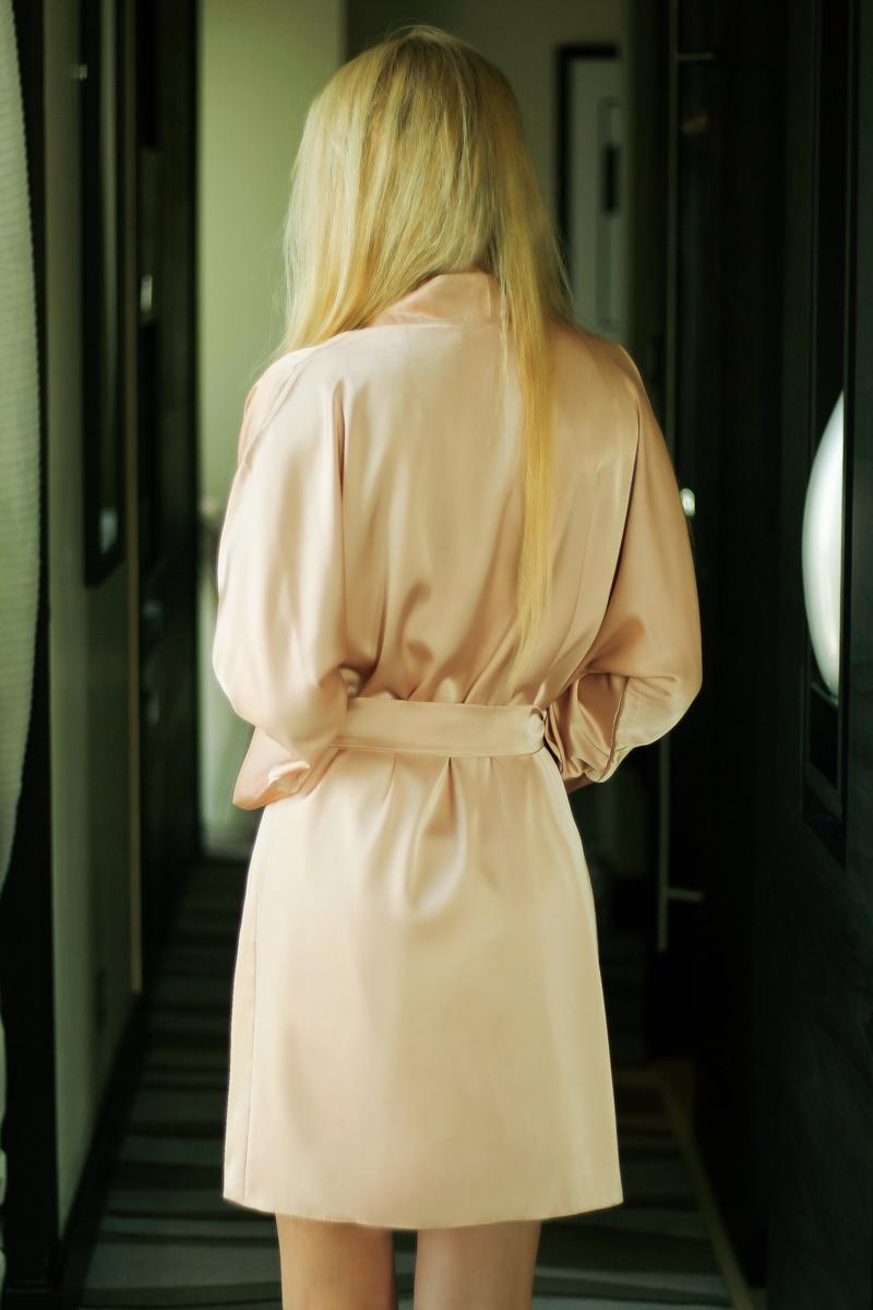 Robe femme Kalimo Peignoir Peignoir — beige
