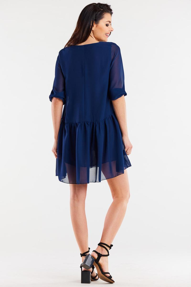 Robe femme awama De Jour De — bleu marine