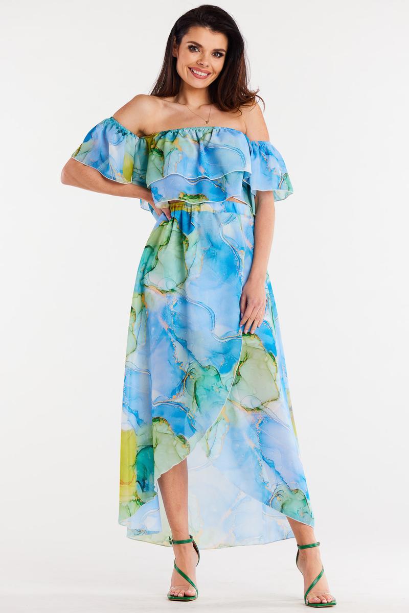 Jupe femme awama Longue Longue — multicouleur