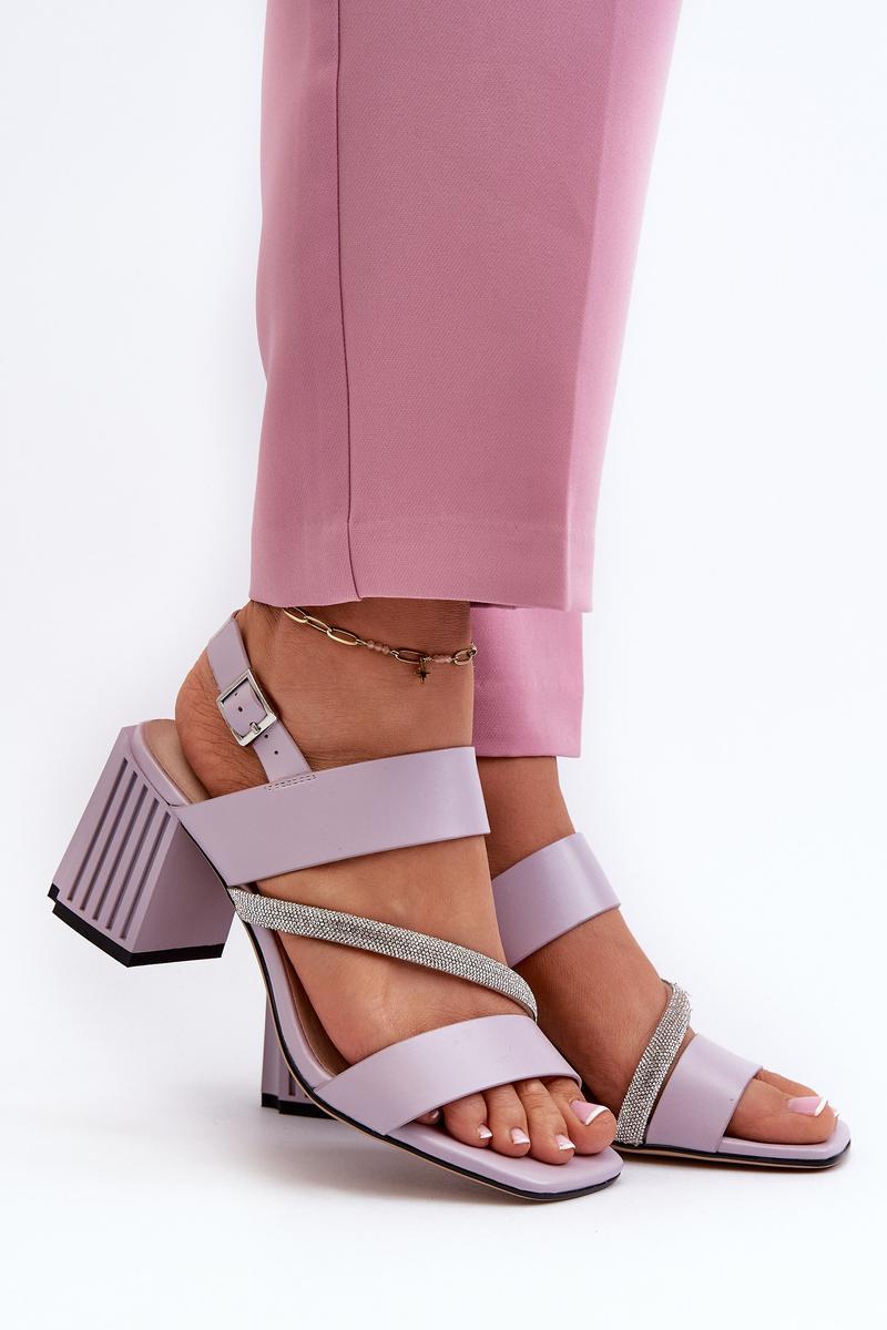 Sandales femme Step in style À Talons À — violet