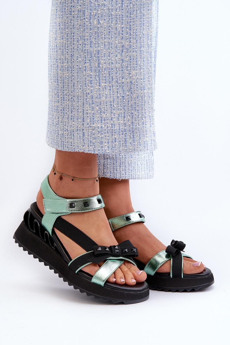 Sandales femme Step in style Cothurnes Cothurnes — vert