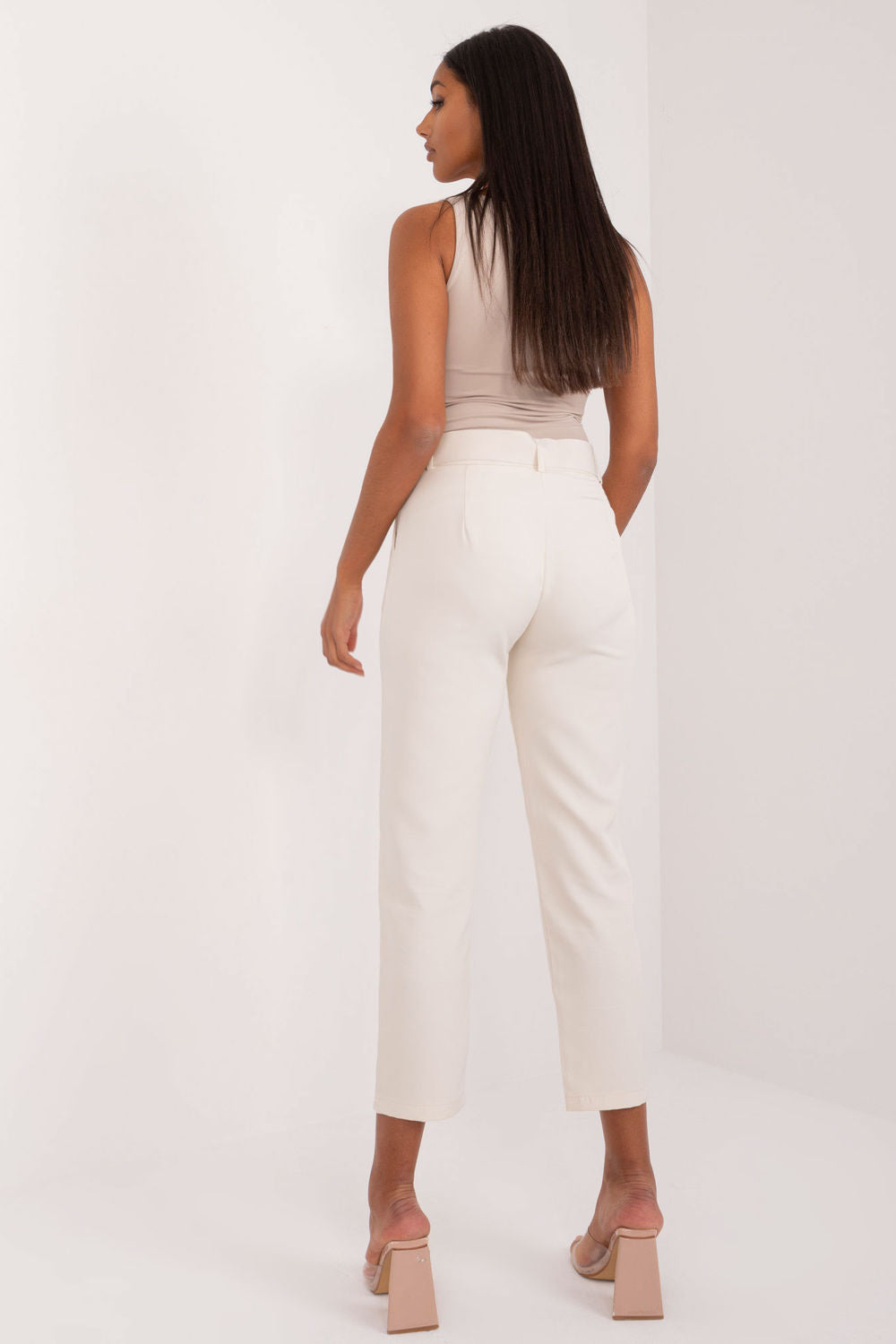 Chaussures à talons femme Och Bella Pantalon Pantalon — beige
