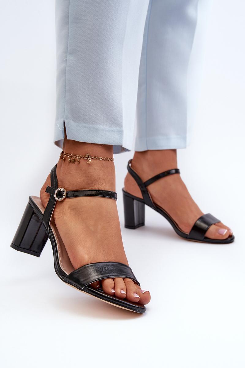 Sandales femme Step in style À Talons À — noir