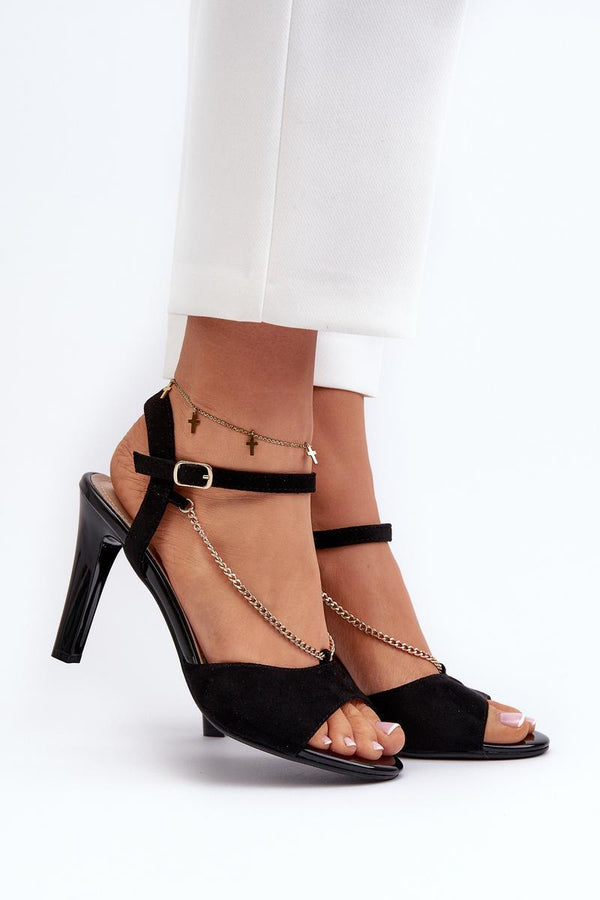 Sandales femme Step in style À Talons À — noir
