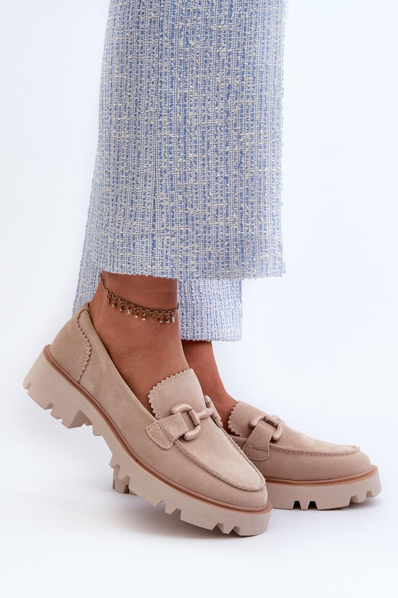 Moccasins femme Step in style — beige