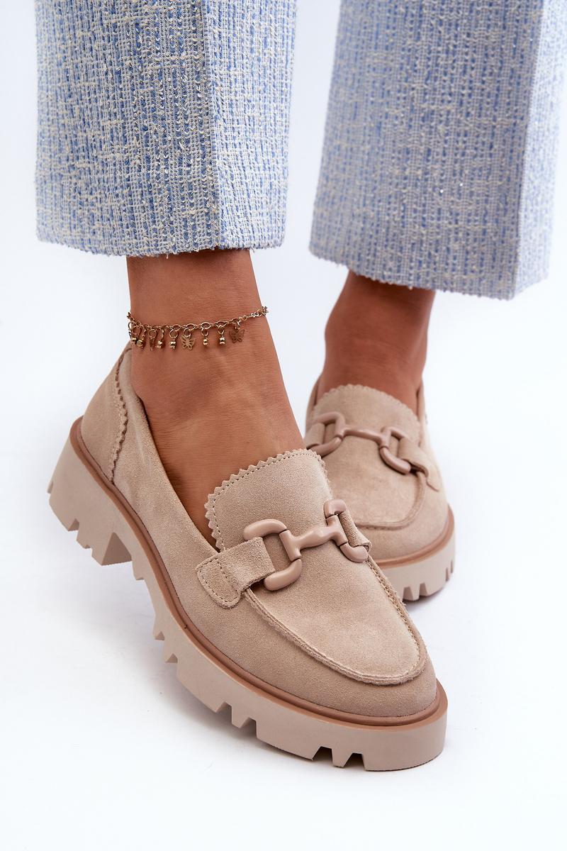 Moccasins femme Step in style — beige