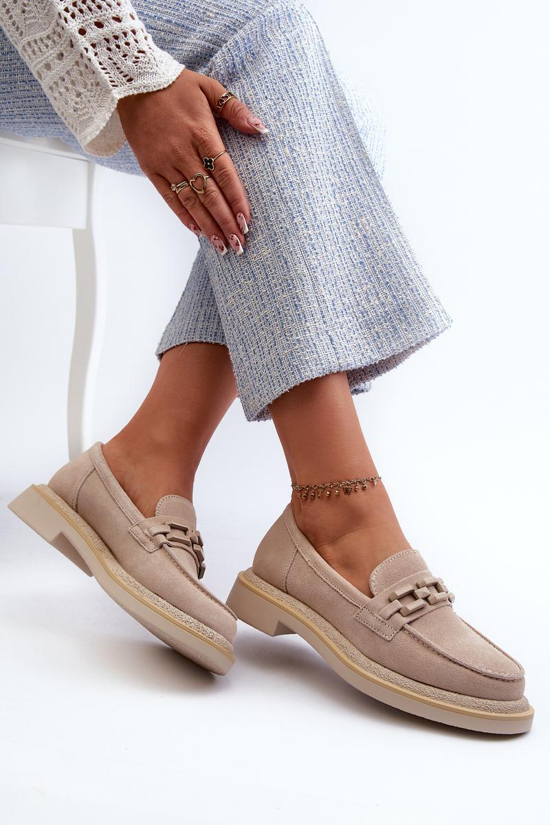 Moccasins femme Step in style — beige