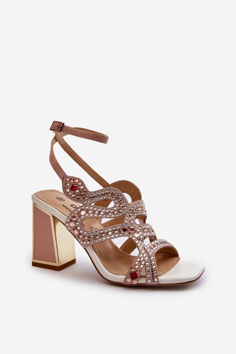 Sandales femme Step in style À Talons À — rosé