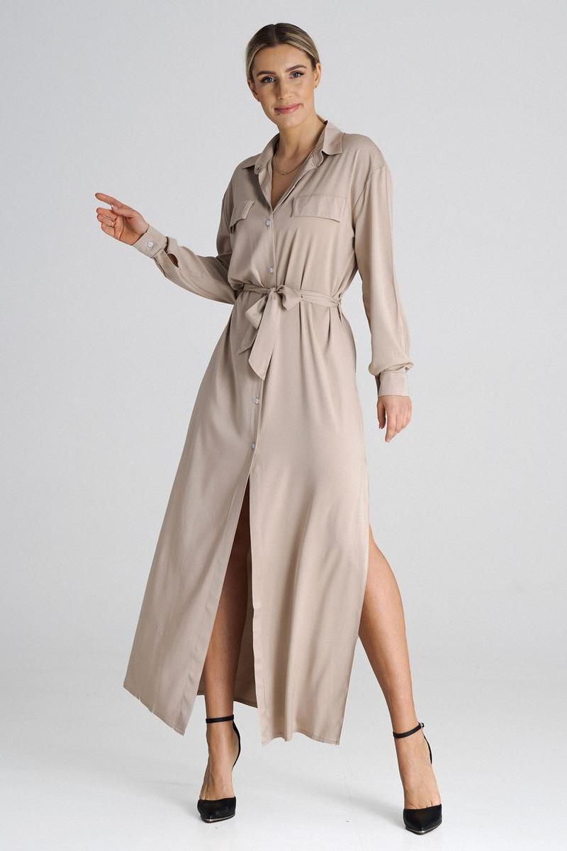 Robe femme Figl De Jour De — beige