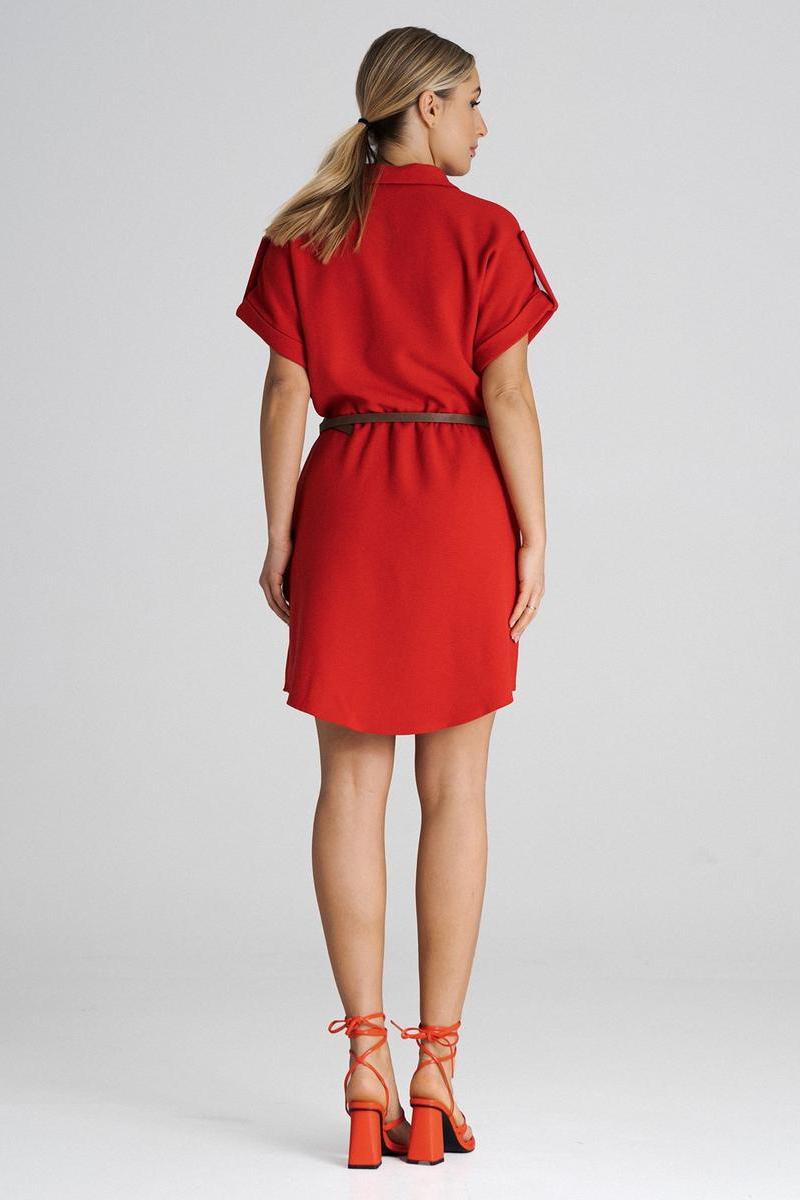 Robe femme Figl De Jour De — rouge
