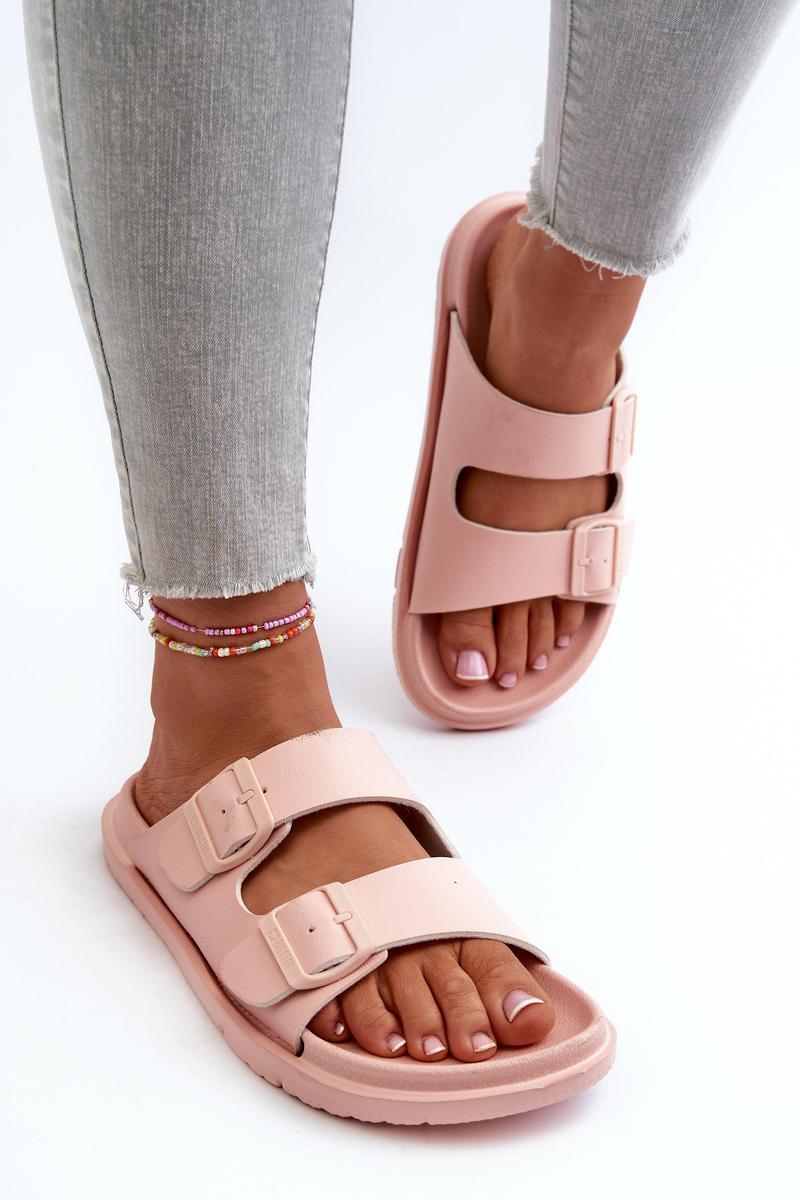 Sandales femme Step in style Clacquettes Clacquettes — rosé