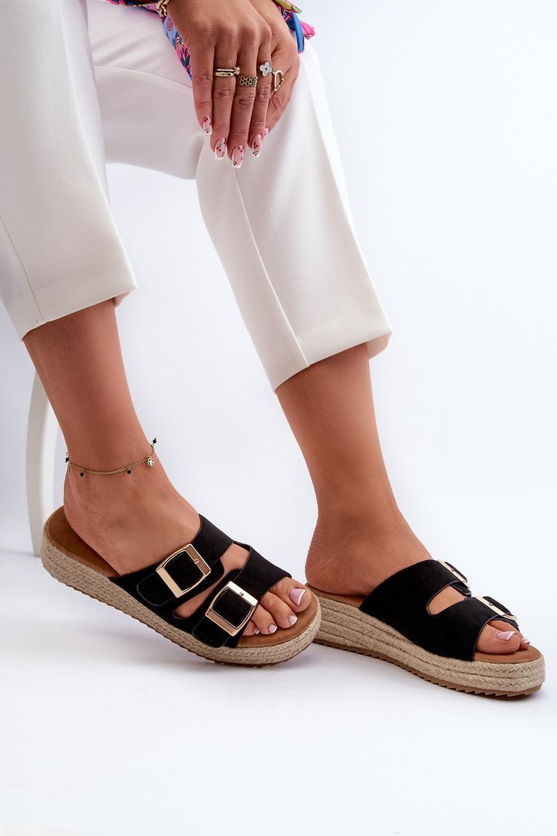 Sandales femme Step in style Cothurnes Cothurnes — noir