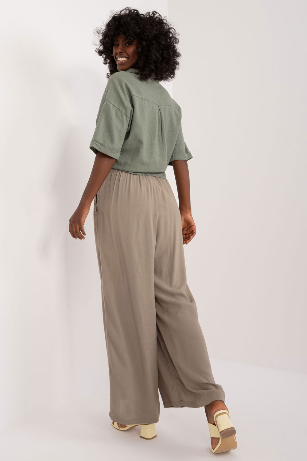 Chaussures à talons femme Sublevel Pantalon Pantalon — vert