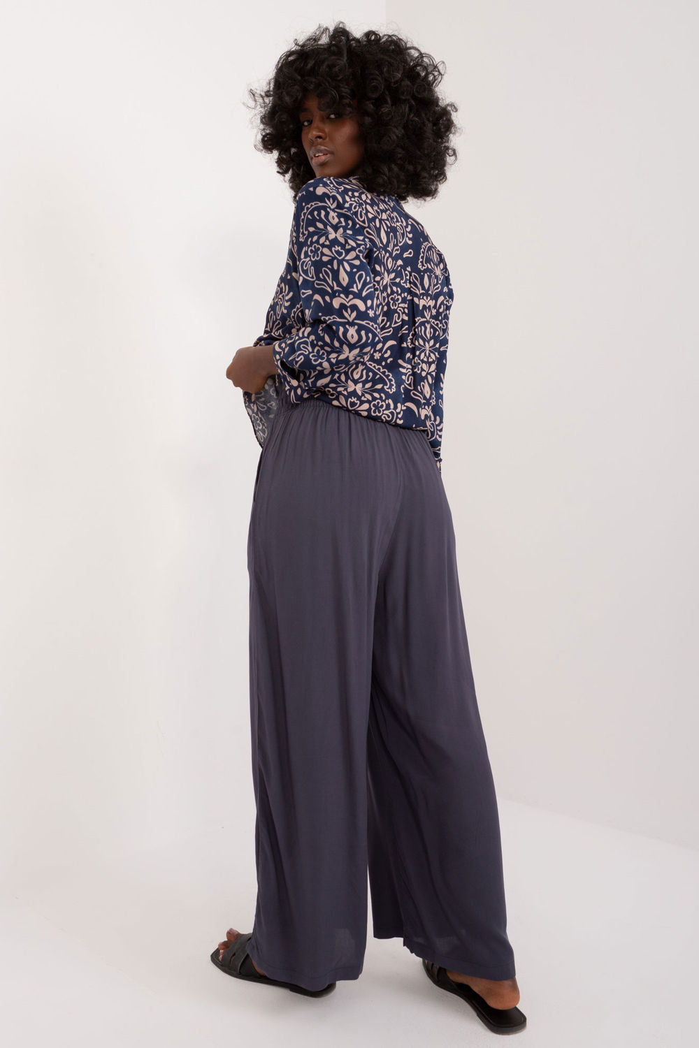 Chaussures à talons femme Sublevel Pantalon Pantalon — bleu marine
